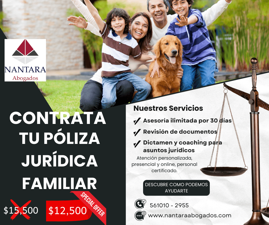 Contrata tu Póliza Jurídica familiar